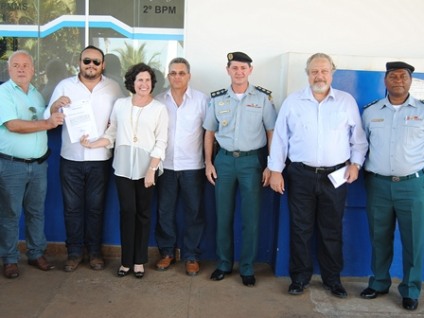 Assinatura das ordens de serviços foi realizada no 2° batalhão da Polícia Militar. - Elias Dias/JP
