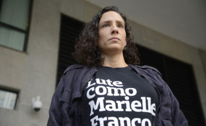 Mônica Benício, viúva de Marielle Franco - Tânia Rêgo/Agência Brasil