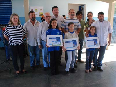 Alunos e promotores do evento -