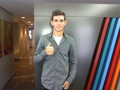 Oscar no escritório do advogado do Inter -