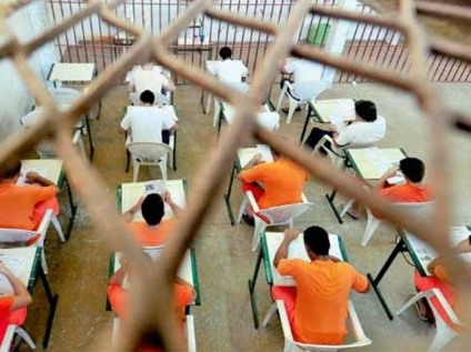 Neste ano, 129 presos prestarão a prova em dezembro - Divulgação/Agepen