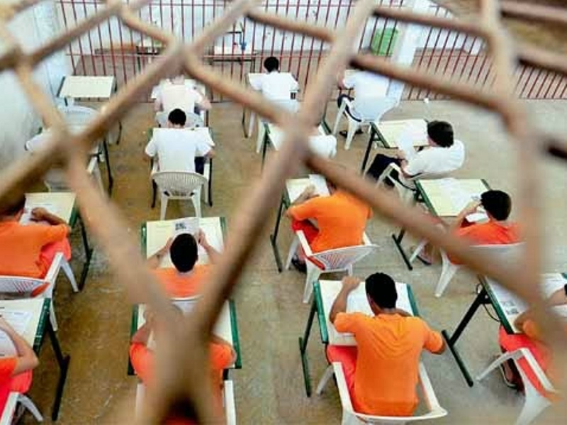 Neste ano, 129 presos prestarão a prova em dezembro - Divulgação/Agepen Neste ano, 129 presos prestarão a prova em dezembro - Divulgação/Agepen