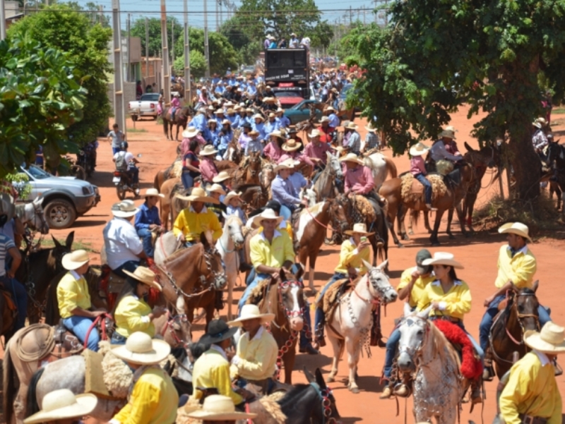 14ª Cavalgada Sul-Matogrossense Três Lagoas reuniu aproximadamente mil pessoas - Arquivo JP