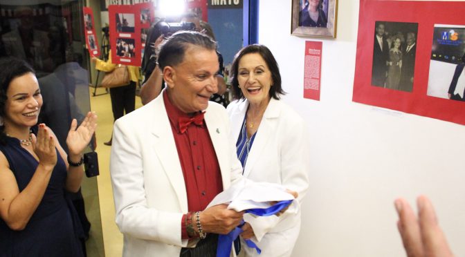 A homenageada, Idara Duncan, idealizou Museu da Imagem e do Som e conseguiu sua criação em 1997 - Foto: Divulgação Fundação de Cultura de MS