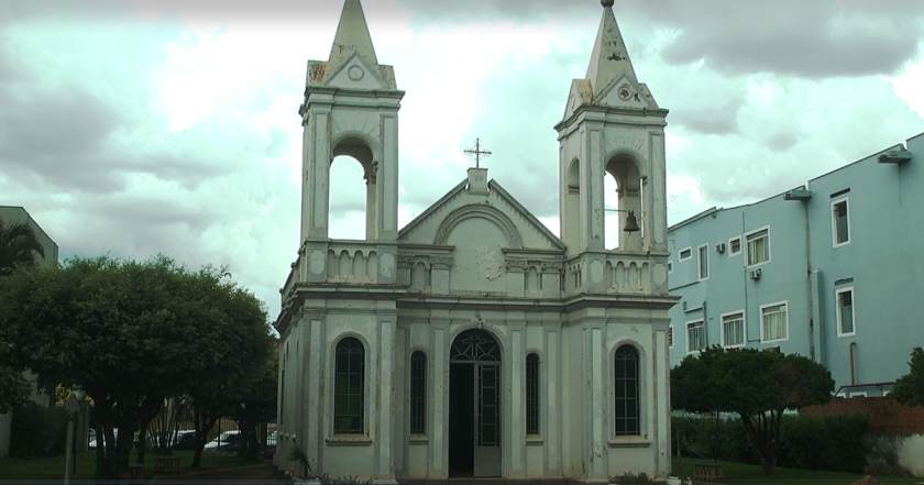 Igreja de Santo Antônio é tombada como patrimônio histórico de Três Lagoas - Reprodução TVC