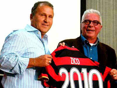 Zico mostrou hombridade ao ir se despedir segundo a presidente Patrícia Amorim - Zico mostrou hombridade ao ir se despedir segundo a presidente Patrícia Amorim -