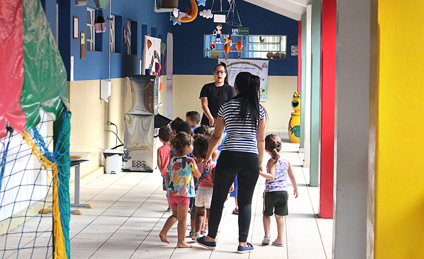 15 de março - Dia da Escola - Imagem registrada no CEI Clarinda Dias Conceição - Danielle Leduc