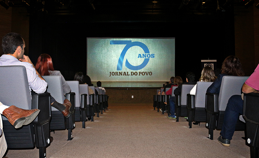 A vinda do palestrante Jorge Roldão faz parte da comemoração dos 70 anos de circulação do Jornal do Povo, completados em junho. - Danielle Leduc