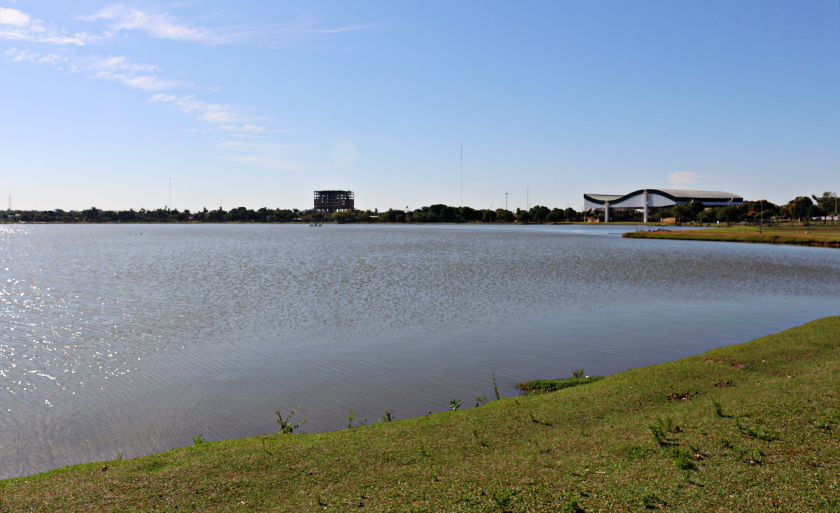 Foto registrada na Lagoa Maior, em Três Lagoas - Danielle Leduc