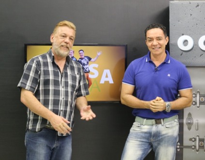 Antônio Luiz, o Totó, e Dinho Costa vão comandar a atração - Danielle Leduc/JPNews