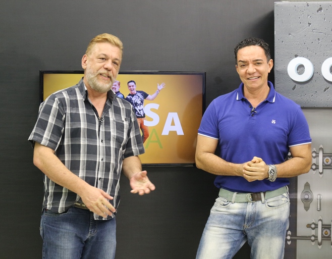 Antônio Luiz, o Totó, e Dinho Costa vão comandar a atração - Danielle Leduc/JPNews