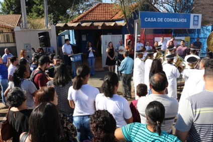 Cerimônia de inauguração da Central de Interpretação de Libras reuniu autoridades locais - Danielle Leduc/JPNews
