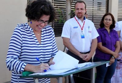 Márcia Moura autoriza pavimentação asfáltica no Santa Júlia -