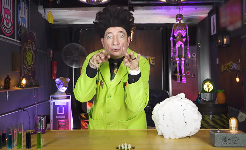 Ator Paul Zaloom interprete do cientista Beakman - Divulgação/Youtuber