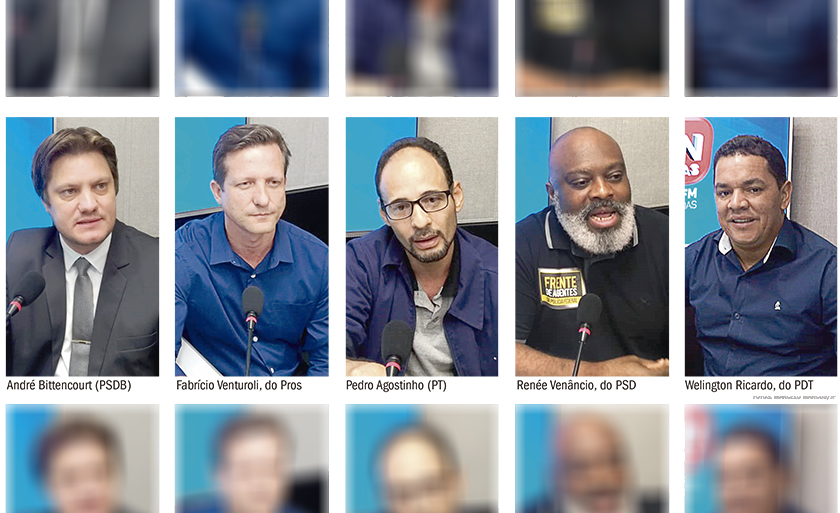 Candidatos participam do RCN Notícias