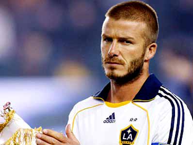 Meia inglês atua hoje com a camiseta do LA Galaxy dos Estados Unidos - Meia inglês atua hoje com a camiseta do LA Galaxy dos Estados Unidos -