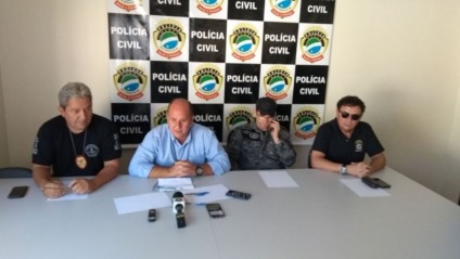 Chefes da operação dão detalhes das prisões durante coletiva - André Barbosa/JPNews