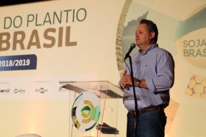 Juliano Schmaedecke comemorou as previsões para a safra 2018/19 - Lucca Duarte/Famasul