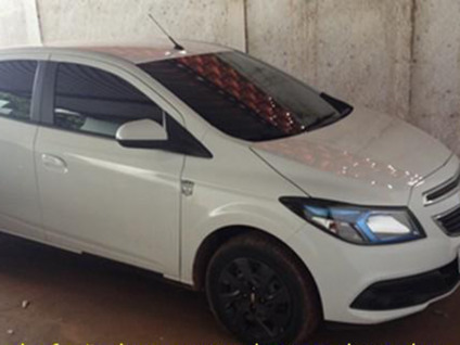Carro foi furtado na cidade de Mineiros-GO - Divulgação