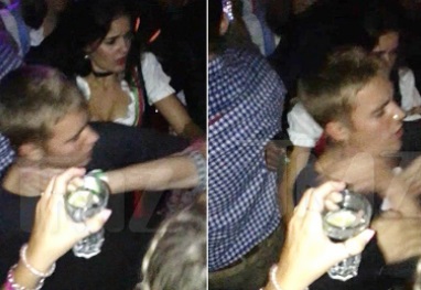 Veja o vídeo de Justin Bieber sendo atacado em boate! Veja o vídeo de Justin Bieber sendo atacado em boate!