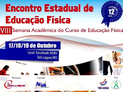 Encontro de Educação Física segue até a próxima sexta-feira -