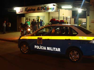 Local onde ocorreu o assalto e a tentativa de prisão dos acusados - Local onde ocorreu o assalto e a tentativa de prisão dos acusados -