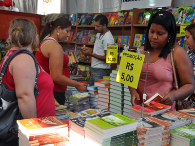 O primeiro dia da feira foi bastante movimentado -