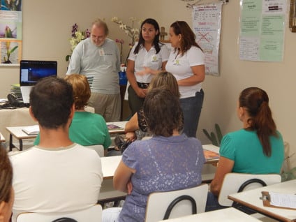 Administradora do Sindicato, Rosimeire de Pádua, fez a abertura do curso - Sindicato Rural