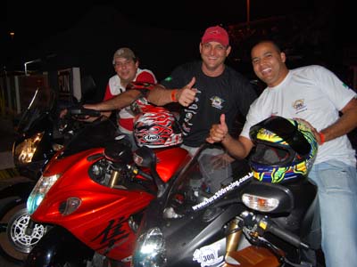 Motociclistas de todo Brasil estão chegando na Arenamix -