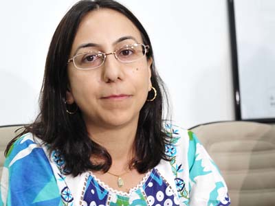 Secretária de Saúde, Eliane Brilhante -
