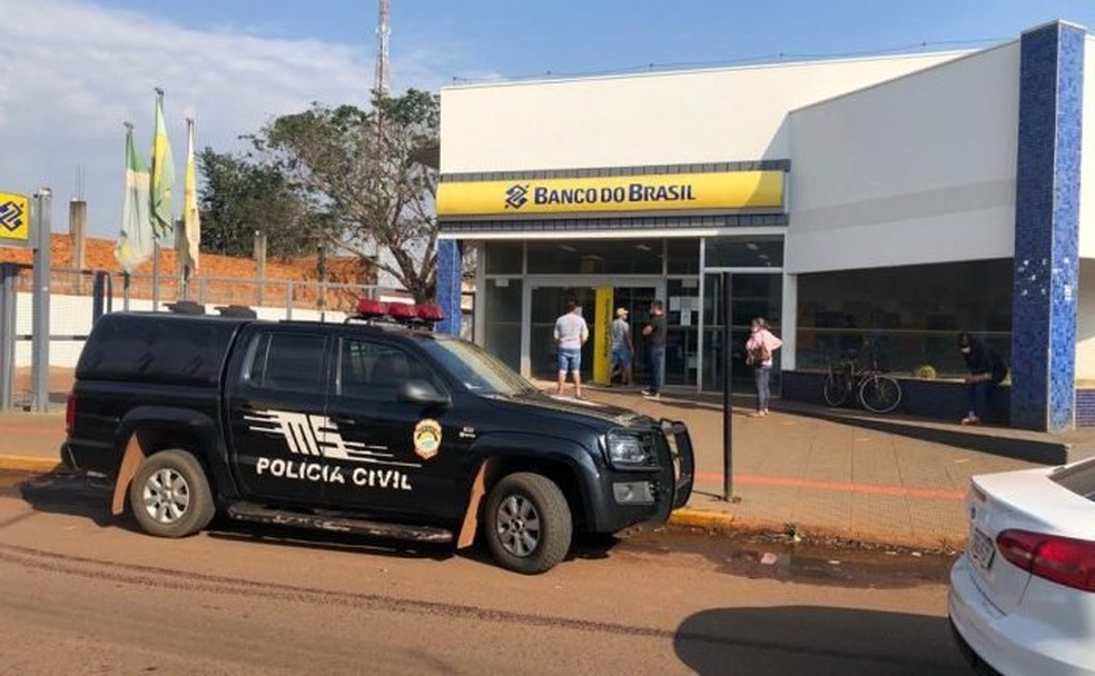 Cerca de quatro criminosos estão envolvidos na ação criminosa - Reprodução/Nova Alvorada News