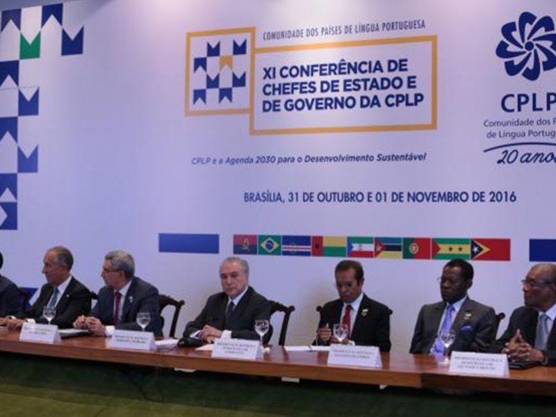 Brasília sediou, em outubro, a 11ª Conferência de Chefes de Estado e de Governo da Comunidade dos Países de Língua Portuguesa (CPLP), no Palácio Itamaraty - José Cruz/Agência Brasil