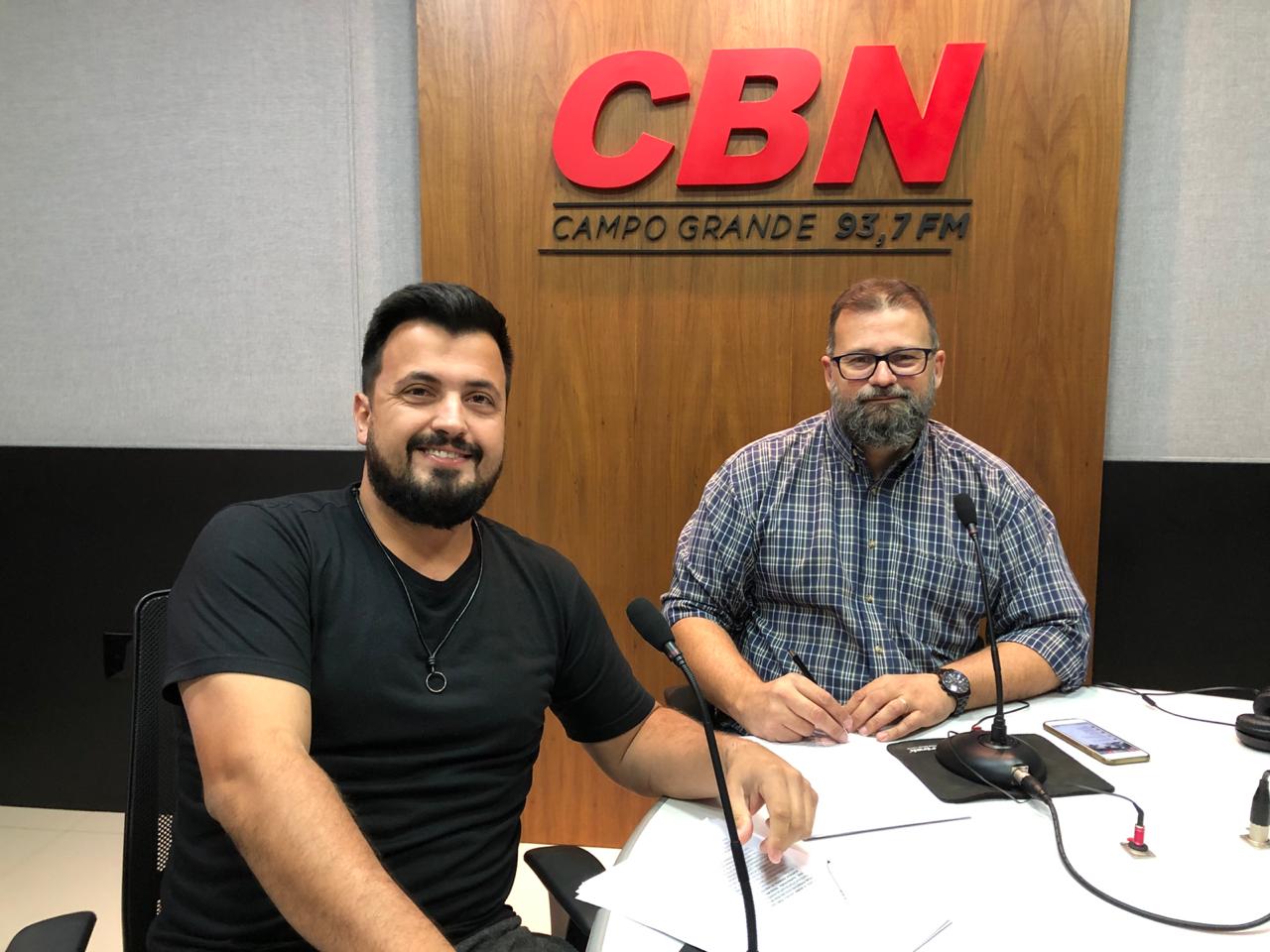 Leandro Gameiro e Paulo Cruz - Isabelly Melo/CBN