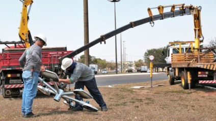A Prefeitura já instalou 5.126  lâmpadas de LED em avenidas nas saídas de Campo Grande - Divulgação
