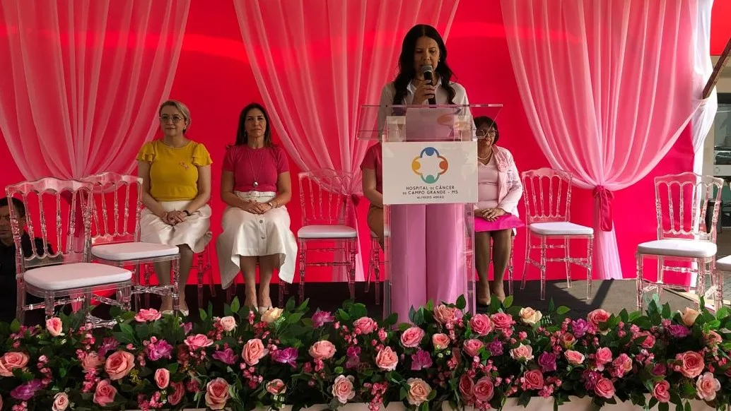 Lançamento da Campanha Outubro Rosa, nesta terça-feira (01), em Campo Grande