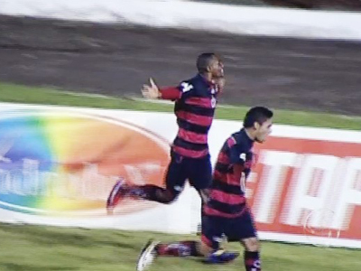 Rincón abriu o placar para o Águia Negra no estádio Virotão, em Naviraí -