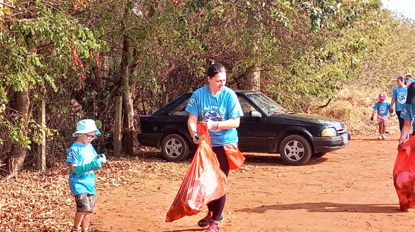 “World Cleanup Day” contou com participação de colaboradores, família e amigos.