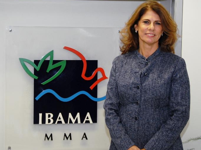 Presidente do Instituto Brasileiro do Meio Ambiente e dos Recursos Naturais Renováveis (Ibama), Marilene Ramos - Divulgação/Ibama