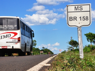 Projeto previa a recuperação da BR-158 -