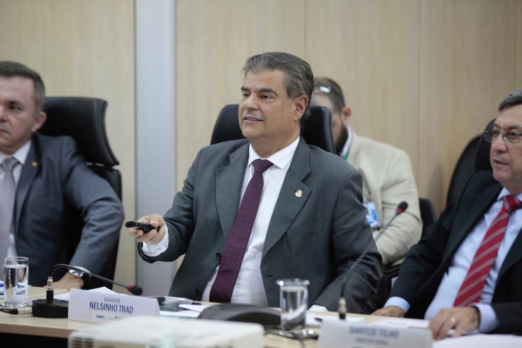 Parlamentares da bancada de Mato Grosso do Sul reuniram-se, com o diretor-geral do DNIT, General Santos Filho. - Foto: Luis Carlos Campos