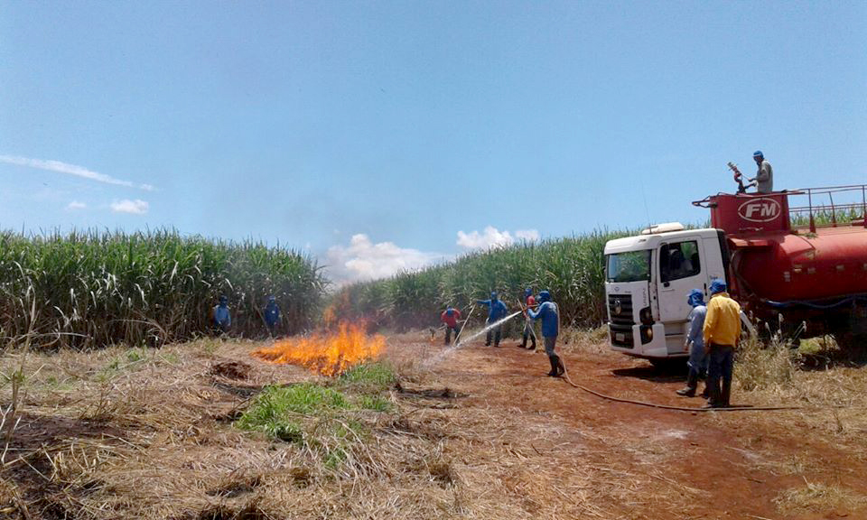 No curso foram administrados conceitos básicos sobre incêndios - Divulgação/Sindicato Rural