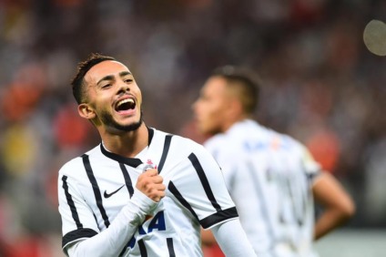 Claudinho abriu o placar na Arena com um belo gol de cobertura - Agência Corinthians