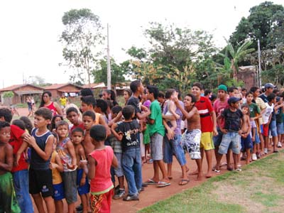 Foram atendidas crianças dos bairros Vila Piloto, Jardim Imperial e Guanabara -
