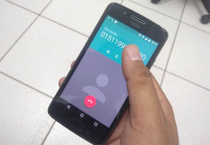 Golpista ligou de celular com prefixo 11, de São Paulo (SP) - André Barbosa/JPNEWS