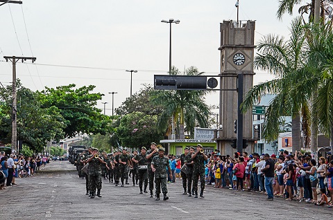 Exército Brasileiro vai participar do desfile  - Arquivo 