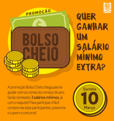 Cartaz da promoção lançada em parceria com lojas de Três Lagoas - Reprodução