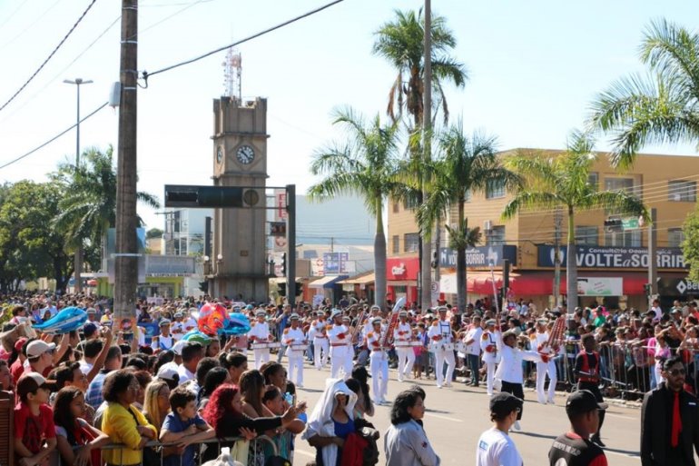 Desfile cívico faz parte das festividades em comemoração ao aniversário de Três Lagoas - Arquivo/JPNews