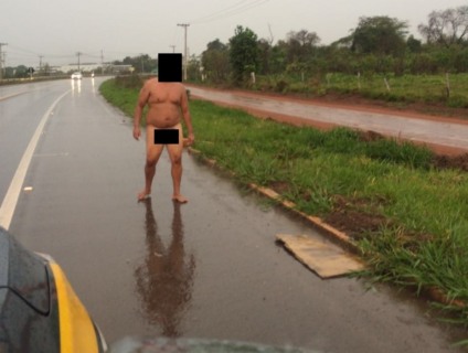 Preso não resistiu à ação dos policiais, no km 129 da BR-158 - Divulgação/PRF