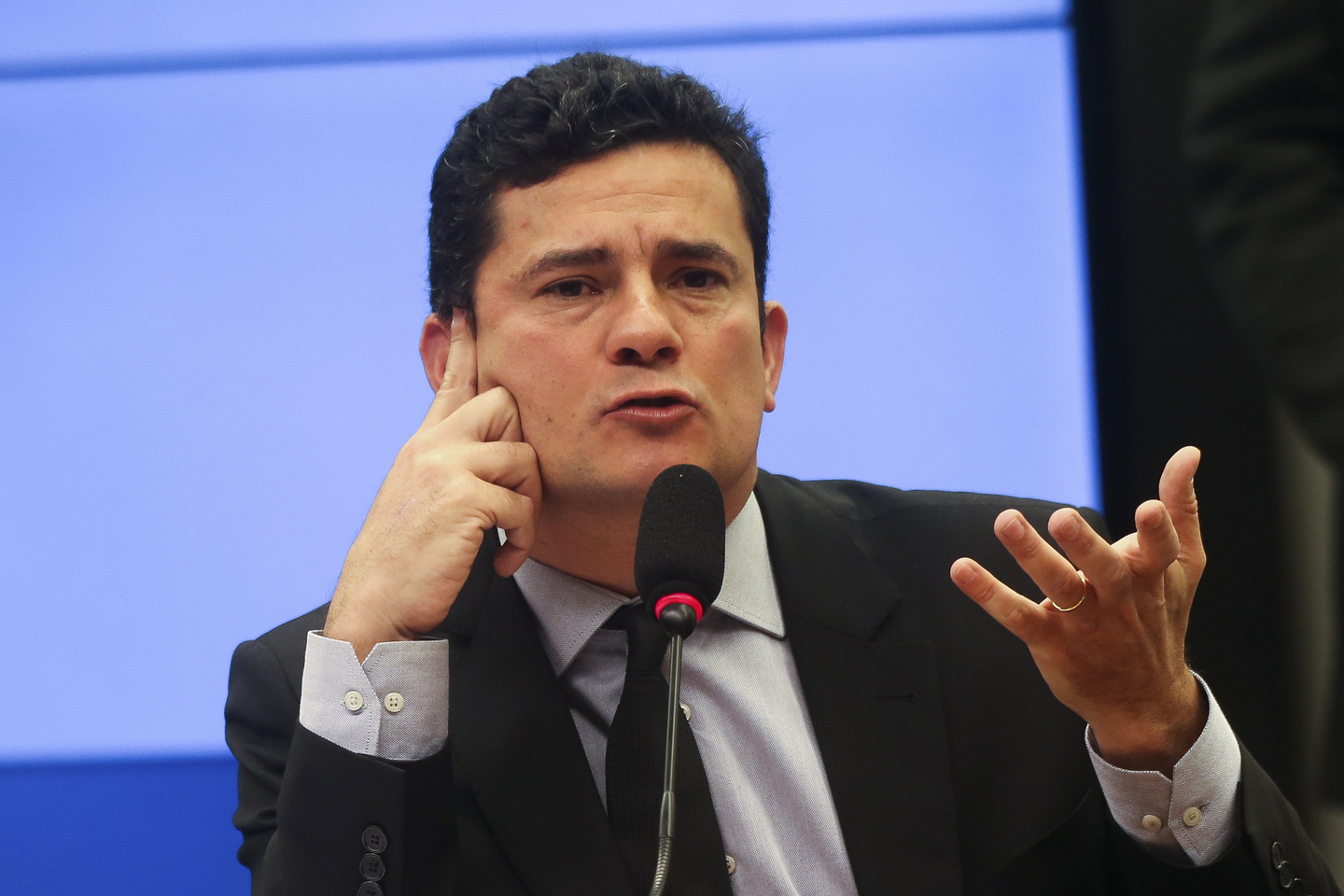 Em nota, o ministro Sergio Moro afirmou que o conteúdo das “supostas mensagens” não revelam qualquer “anormalidade ou direcionamento” de sua atuação como magistrado - Divulgação/Assessoria