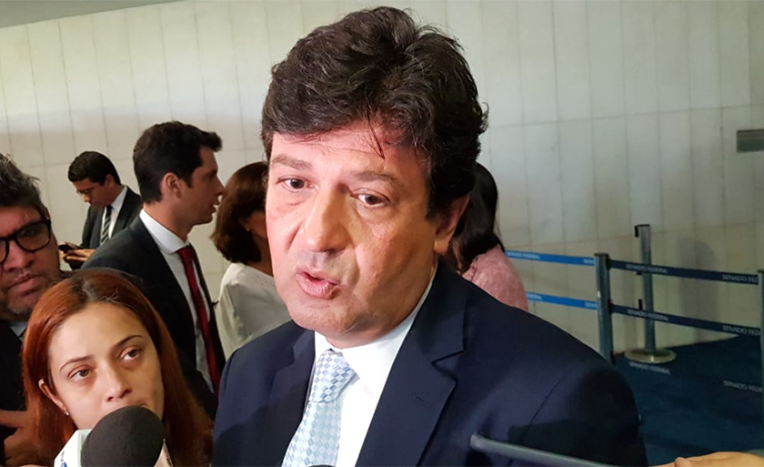 Luiz Henrique Mandetta fez o anúncio, nesta semana, em Brasília - Márcia Paravizzi/CBN